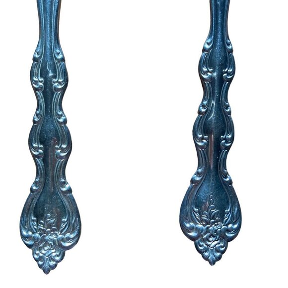 International Silverplate Interlude Serving Set Fork Spoon 9 inch Vintage - Picture 4 of 8